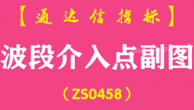 [ZS0458]波段介入点副图-通达信指标公式