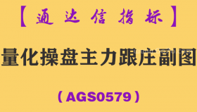 [AGS0579]量化操盘主力跟庄副图-通达信指标公式