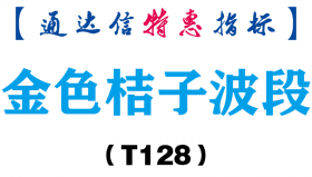 【通达信指标】金色桔子波段-副图指标公式（T128）