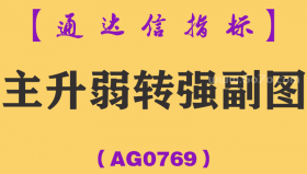 [AG0769]主升弱转强副图-通达信指标公式