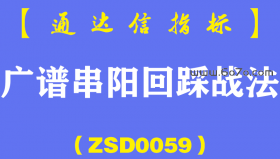 [ZSD0059]广谱串阳回踩战法:周二选出65只个股，周三62只上涨3只下跌:-0.03%、-0.36%、-3.22%...