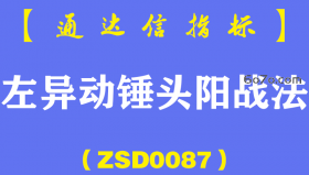 [ZSD0087]左异动锤头阳战法:左异动右微妙之锤头阳广谱公式,很少有人知道的微妙买点信号！