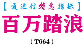【通达信指标】百万踏浪-副图指标公式（T664）