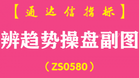 [ZS0580]辨趋势操盘副图-通达信指标公式