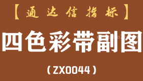 [ZX0044]四色彩带副图-通达信指标公式