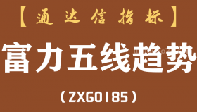 [ZXG0185]富力五线趋势-通达信指标公式