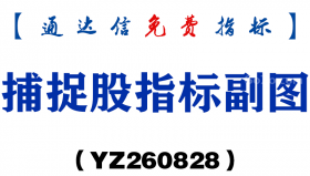 [YZ260828]捕捉股指标副图-通达信指标源码分享
