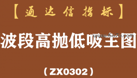 [ZX0302]波段高抛低吸主图-通达信指标公式