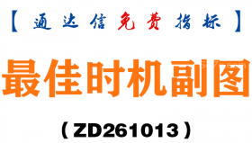 [ZD261013]最佳时机副图-通达信指标源码分享