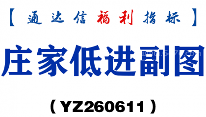 [YZ260611]庄家低进副图－通达信指标源码分享