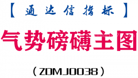 [ZDMJ0038]气势磅礴-通达信主图指标公式