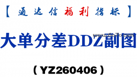 [YZ260406]大单分差DDZ副图－通达信指标源码分享