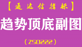 [ZS0222]火眼趋势顶底-通达信副图指标公式