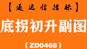 [ZD0468]底拐初升副图-通达信指标公式