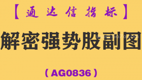 [AG0836]解密强势股副图-通达信指标公式