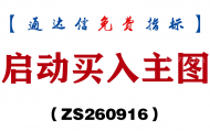 [ZS260916]启动买入主图-通达信指标源码分享