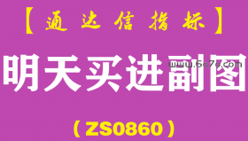 [ZS0860]明天买进副图-通达信指标公式
