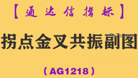 [AG1218]拐点金叉共振副图-通达信指标公式