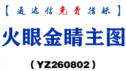 [YZ260802]火眼金睛主图－通达信指标源码分享