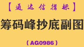 [AG0986]筹码峰抄底副图-通达信指标公式