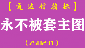 [ZS0231]永不被套-通达信主图指标公式-日内波段