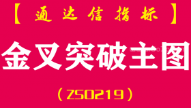 [ZS0219]金叉突破-通达信主图指标公式-最好结合主升浪形态以及量能做配合