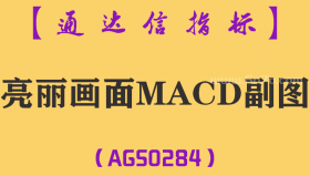 [AGS0284]亮丽画面MACD副图-通达信指标公式
