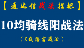 【通达信指标】10日均骑线阳战法:失败案例是想让大家多一份理性,不要有必涨意识,而是首先想到失败如何处理（D085）