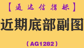 [AG1282]近期底部副图-通达信指标公式