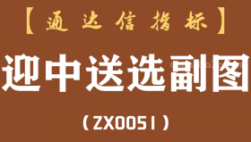 [ZX0051]迎中送选副图-通达信指标公式