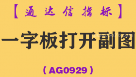[AG0929]一字板打开副图-通达信指标公式