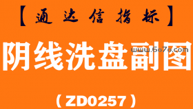 [ZD0257]阴线洗盘副图-通达信指标公式