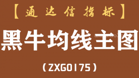[ZXG0175]黑牛均线主图-通达信指标公式-含手机版