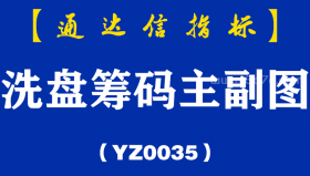 [YZ0035]洗盘筹码主图+副图-通达信指标公式