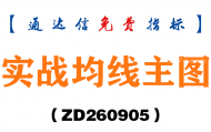 [ZD260905]实战均线主图-通达信指标源码分享