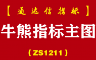 [ZS1211]牛熊指标主图-通达信指标公式