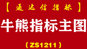 [ZS1211]牛熊指标主图-通达信指标公式