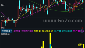 机构持仓量－精品通达信指标公式源码分享