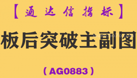 [AG0883]板后突破主副图-通达信指标公式