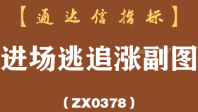 [ZX0378]进场逃追涨副图-通达信指标公式