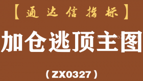 [ZX0327]加仓逃顶主图-通达信指标公式