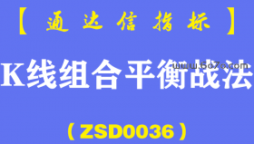 [ZSD0036]K线组合平衡战法:搞懂基本K线组合形态，轻松低买高卖不踏空