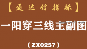 [ZX0257]一阳穿三线主副图-通达信指标公式