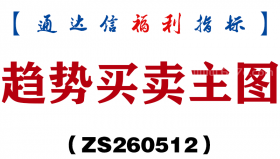 [ZS260512]趋势买卖主图－通达信指标源码分享