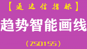 [ZS0155]趋势智能画线-通达信主图指标公式-黄金分割