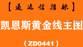[ZD0441]凯恩斯黄金线主图-通达信指标公式
