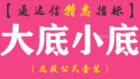 【通达信指标】大底小底-副图指标公式