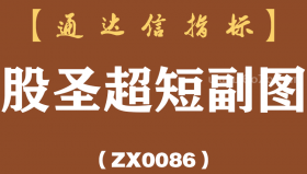 [ZX0086]股圣超短副图-通达信指标公式