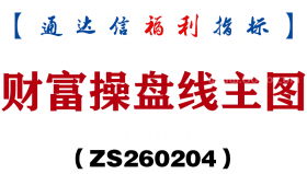 [ZS260204]财富操盘线主图－通达信指标源码分享
