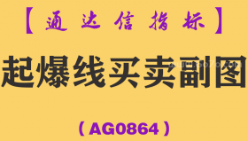 [AG0864]起爆线买卖副图-通达信指标公式
